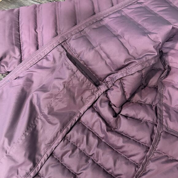 Columbia Women’s Puffer Jacket Extra Small Purple Warm Layering Zip Pockets - Picture 11 of 16
